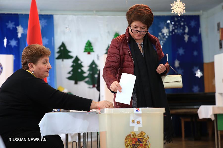 В Армении прошли досрочные парламентские выборы