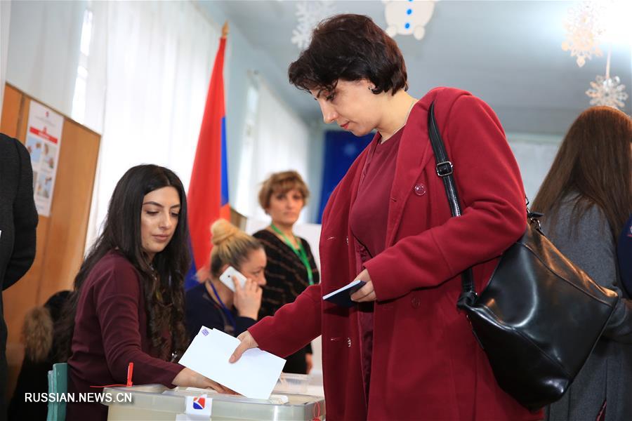 В Армении прошли досрочные парламентские выборы