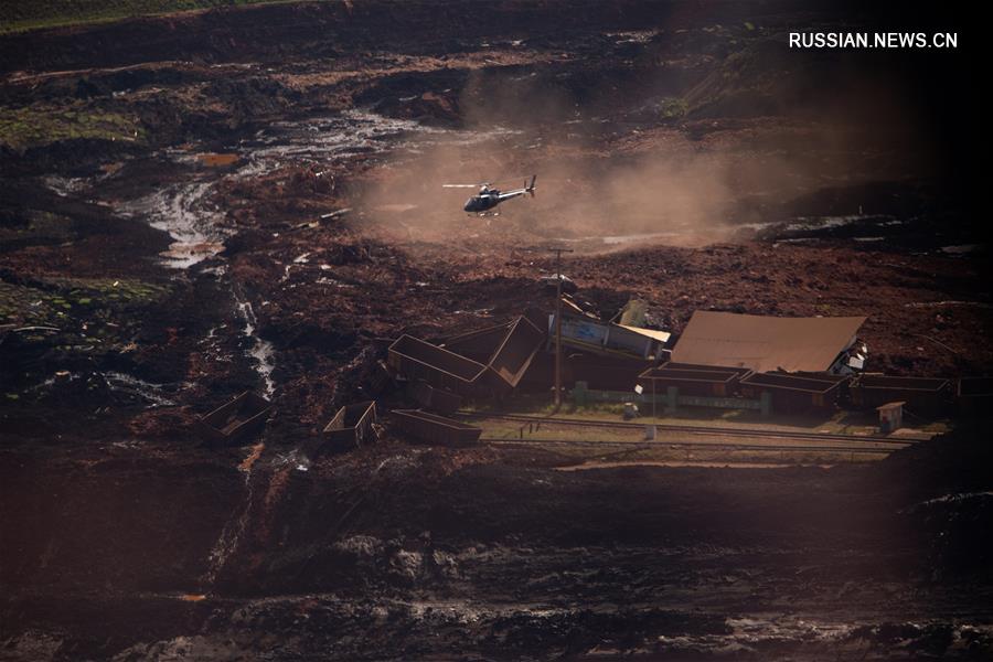 Прорыв дамбы произошел на юге Бразилии, по меньшей мере 200 человек числятся пропавшими без вести 