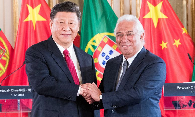 Си Цзиньпин встретился с премьер-министром Португалии А.Коштой
