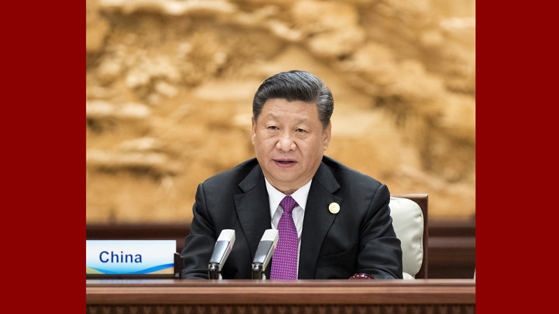 Си Цзиньпин выступил с речью на заседании круглого стола 2-го Форума