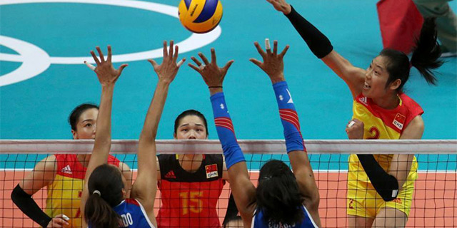 Международная Федерация волейбола для Олимпиады в Рио одобрила инвентарь китайского производства