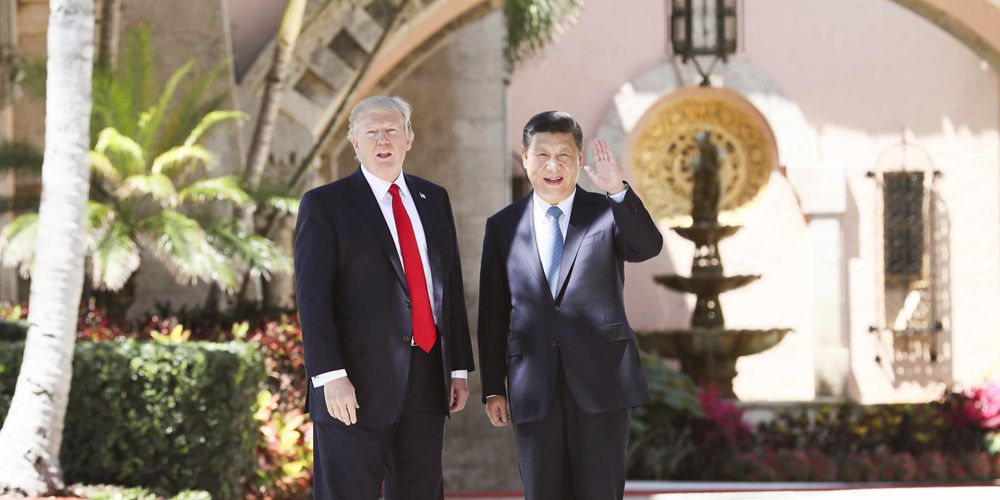 Си Цзиньпин и Дональд Трамп договорились расширить взаимовыгодное сотрудничество 
и урегулировать разногласия на принципах взаимоуважения