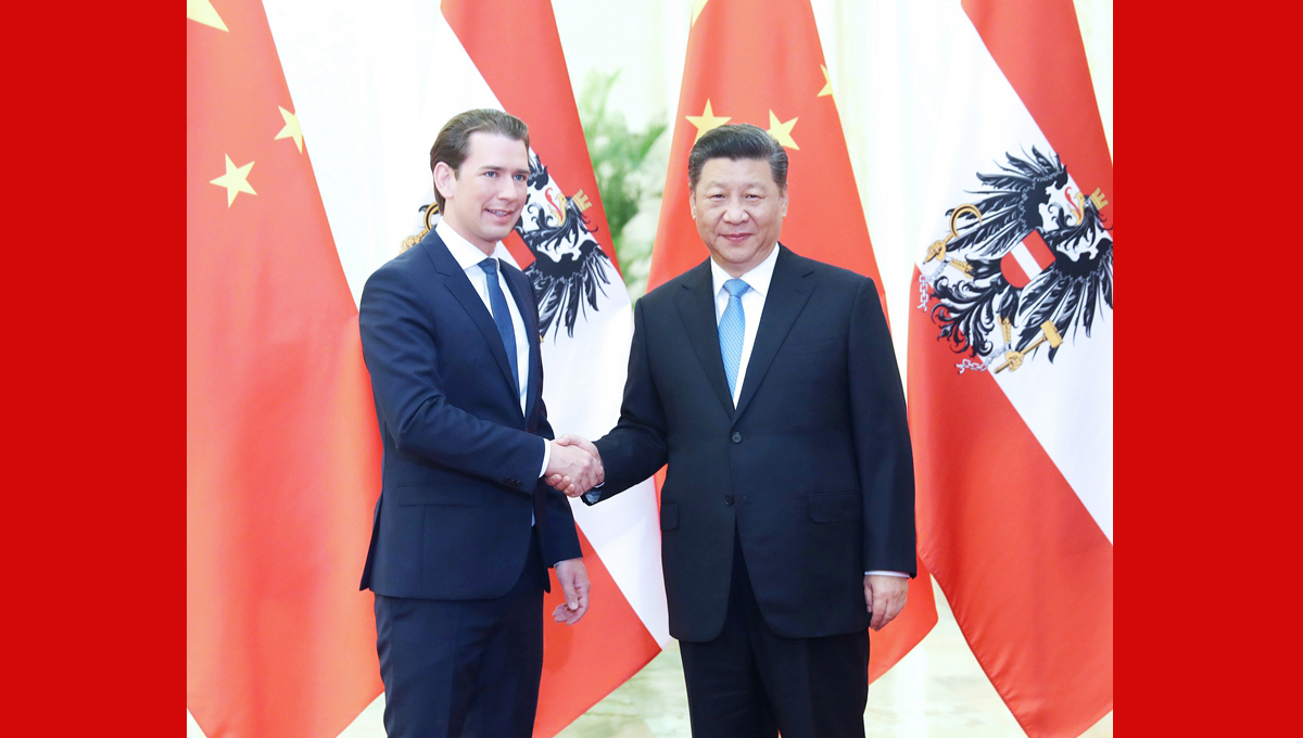 Си Цзиньпин встретился с канцлером Австрии /более подробно/